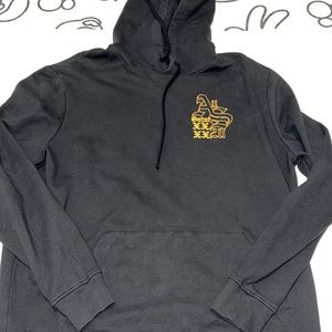 Alstaints black hoddie sweatshirt